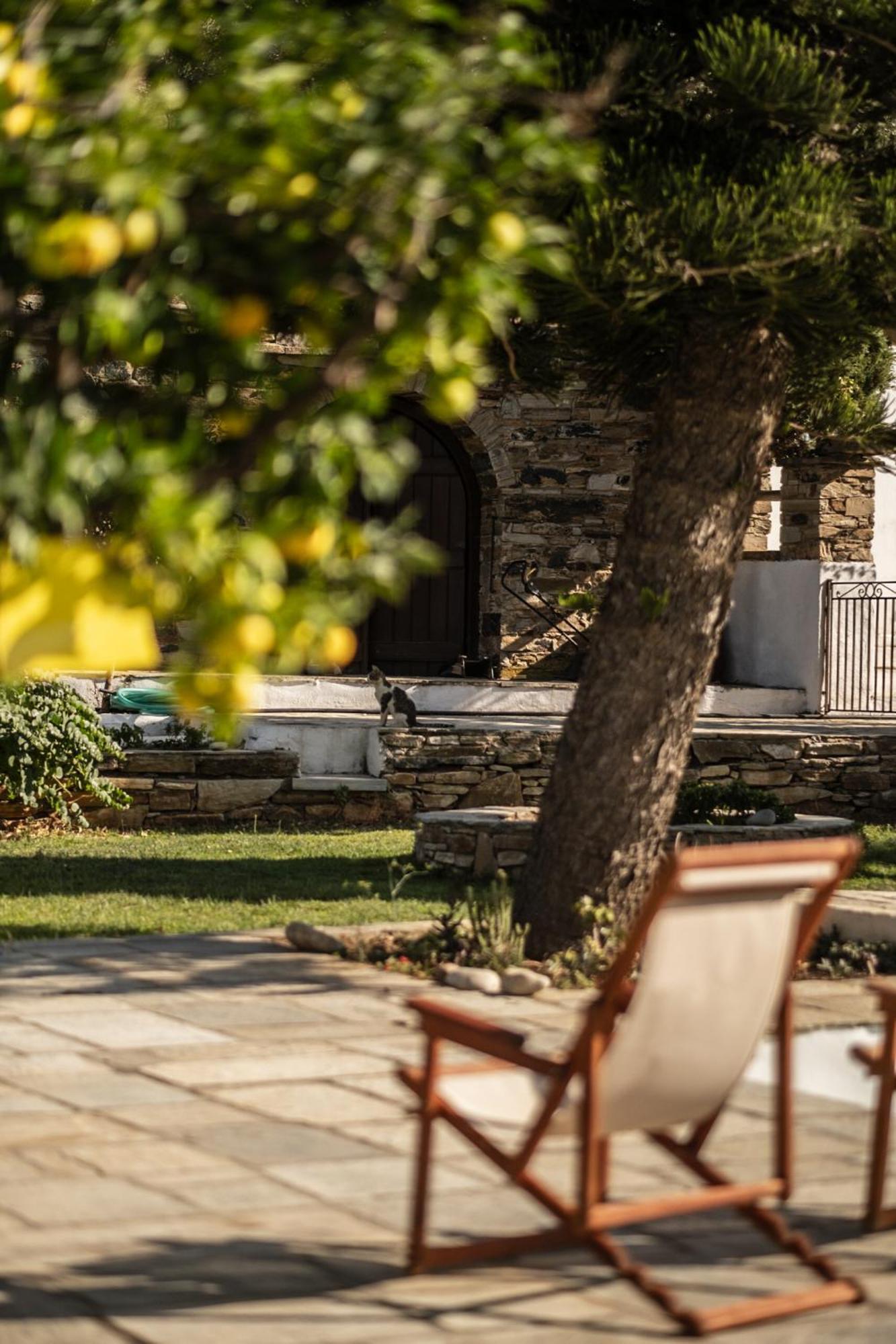 Romano garden house Agios Romanos Exterior foto