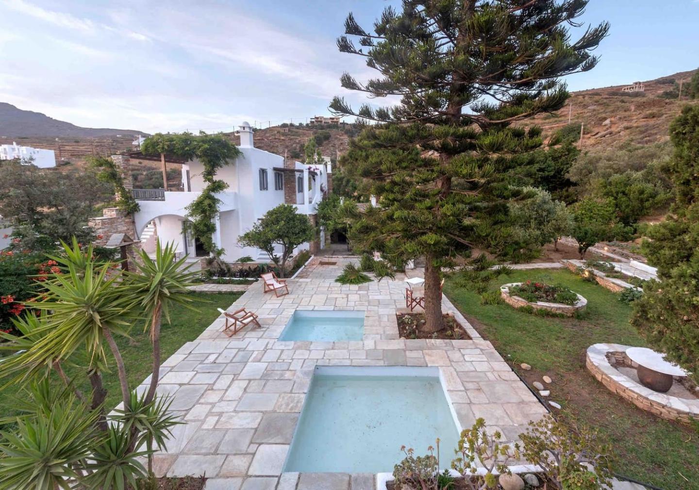 Romano garden house Agios Romanos Exterior foto