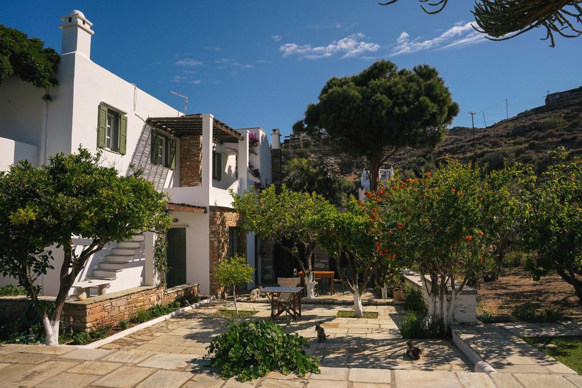 Romano garden house Agios Romanos Exterior foto