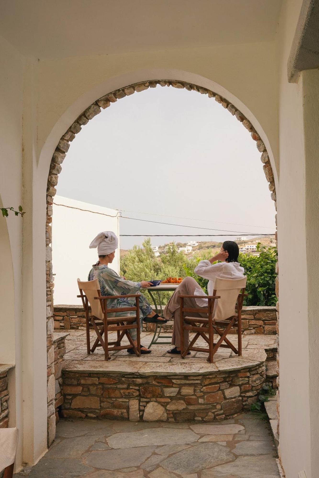 Romano garden house Agios Romanos Exterior foto
